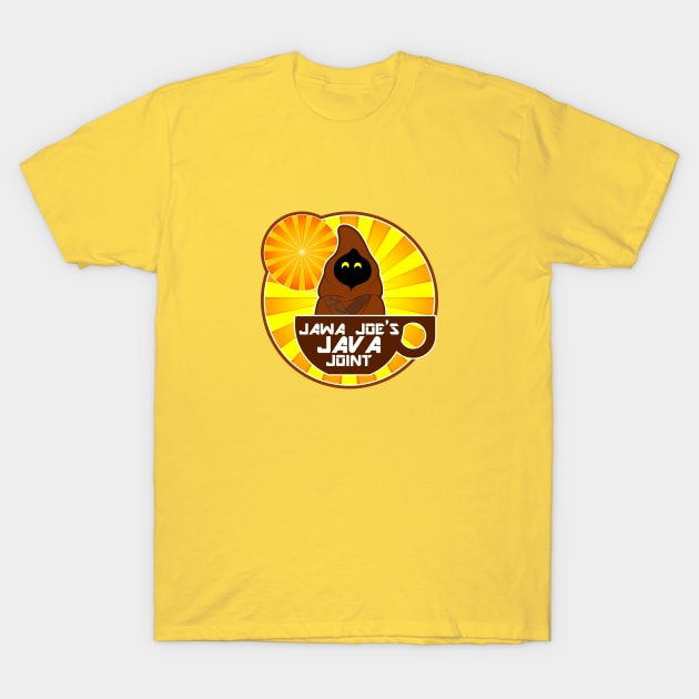 Jawa Joe's Java Joint T-Shirt by CJROBBINS